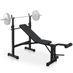 Action Sports 111529818004 Mlnshops Adjustable Home Gym Bench Press With Leg Workout