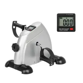 W002k Action Sports 168521118236 Home Use Hands And Feet Trainer Mini Exercise Bike Silver