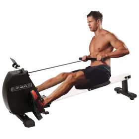 Action Sports 183487076079 Mlnshops Foldable Rowing Machine Home Use With Compact Design
