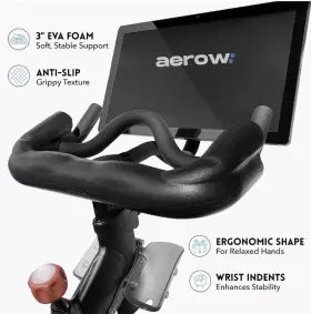 Asn-5950331 Aerow Black Handle Bar Comfort Foam Grip For Peloton Bikes. Fits 1st Gen #3