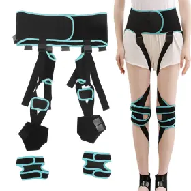 Agatige Agatige2wztgnvpme-12 Leg Corrector Strap High Elasticity O X Type Correction Bandage Legs Pos