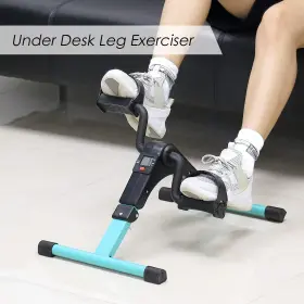 Agm 313040186161 Folding Pedal Exerciser Mini Exercise Bike Under Desk Foot #3