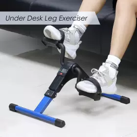 Agm 913987144459 Folding Pedal Exerciser Mini Exercise Bike Under Desk Foot Exercis #3