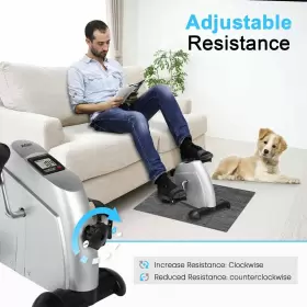 Agm 921761187998 Mini Exercise Bike Under Desk Pedal Exerciser Foot Cycle Arm And Leg P #2