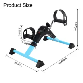 Ahmed 720455312441 Folding Under Desk Bike Pedal Exerciser For Arm/leg Medical Fitness Exe #3