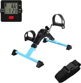 Ahmed 744759588180 Folding Under Desk Bike Pedal Exerciser For Arm/leg Medical Fitness Exercise Bi