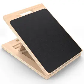 Anvictox 788567254097 Adjustable Slant Board For Calf Stretching 15 20 25 30 Portable Wooden Ca