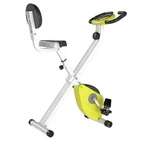 Usa90-192yl0131 Aosom Llc Foldable Upright Training Exercise Bike Indoor Stationary X With 8 Yellow