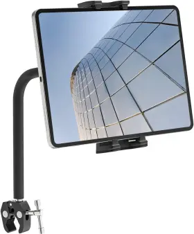 Baishun 313107660689 Exercise Bike Tablet Holder Treadmill Spin Gooseneck Adjustable Arm Mount