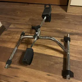 Battle Creek 670046493014 Pedal Exerciser Mini Exercise Bike Foot Peddler For Leg And Arm Rehab Low Black