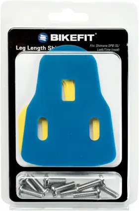 3330103 Bikefit Leg Length Shims - Universal Look/time/shimano Sl Compatible 3-hole 3mm