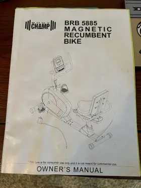 Brb5885 Body Champ Magnetic Recumbent Bike