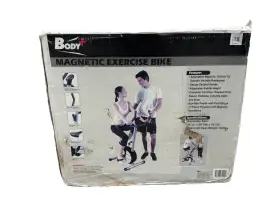 Fn-10243 Body Upright Magnetic Exercise Bike Stationary Compact Bicycle 240lb Max Weight