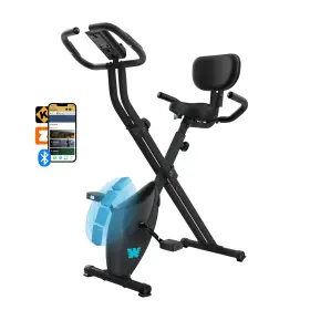 Branded Fnbm02 3 In 1 Folding Exercise Bikes For Seniors Indoor Cycling Workout Bike .black