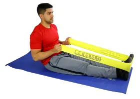 10-5921 Cando 714905003201 Accuforce Exercise Band 50 Yd Roll Yellow-x-light #3
