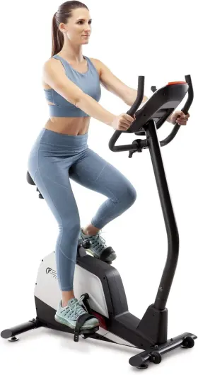 Amz-594u Circuit Fitness Magnetic Upright Exercise Bike 15 Workout Presets