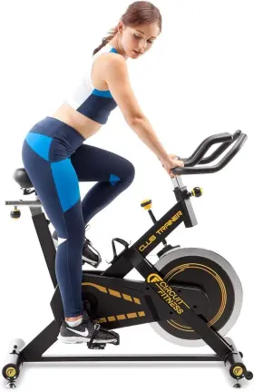 B07j2dgzpj Circuit Fitness 40 Lbs. Flywheel Deluxe Club Revolution Cardio Cycle Manual Resi