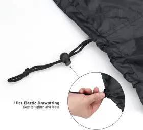 Clawscover 313032437424 Exercise Bike Cover Waterproof Outdoor Upright Indoor Cycling Statio #3