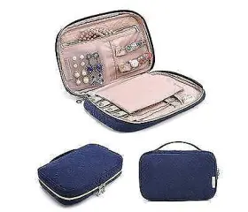 Color Cobalt Blue - Nomad Jewelry Accessory Pouch 723466568746 And