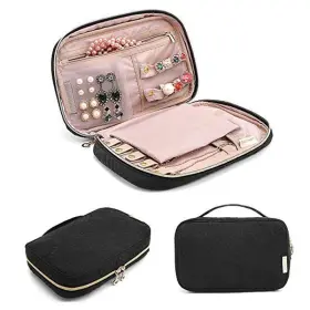 Color Midnight Black - Nomad Jewelry Accessory Pouch 723466568753 And