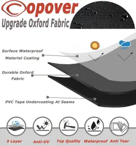Copover 445019333351 Exercise Bike Cover Upright Cycling Stationary Outdoor Storage Pelot #3