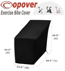 Copover 711523332829 Exercise Bike Cover Upright Cycling Stationary Outdoor Storage #3