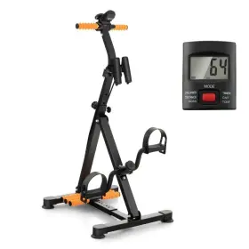 Fh10077ye Costway 4 Level Adjustable Pedal Exercise Bike With Lcd Monitor Display Massage Function
