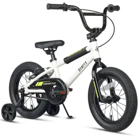 B0c76z6vy9 Cubsala 14 Inch Kids Bmx Bike With Training Wheels Coaster And V-brake - 3-5 Yrs