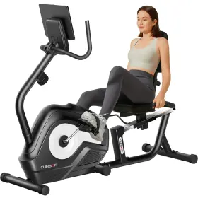 Cursor Fitness 850069633035 Recumbent Exercise Bike 16-level Magnetic Resistance Stationary For Hom