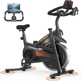 Cbe10 Cursor Fitness Exercise Bike Stationary Bikes For Home 300 Lbs Capacity Workout With