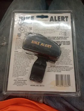 Ba755 Dac Technologies Of America Very Cool Vintage 130db Alarm.dac Technonlogies Bike Alarm Never Opened #2