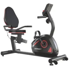 Deracy 777647783381 Recumbent Exercise Bike Indoor Magnetic Cycling Fitness Equipment For Home Wo