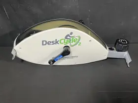 371577 Deskcycle Under Desk Bike Pedal Exerciser Portable White New Open Box #3