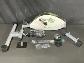 371577 Deskcycle Under Desk Bike Pedal Exerciser Portable White New Open Box