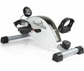 Deskcycle 757183267590 Fba Tt-dsc Under Desk Bike Pedal Trainer - White #2