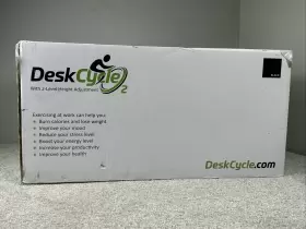 Dks-spo-deskcycle-2blk Deskcycle New 2 Under Desk Bike Pedal Exerciser With Adjustable Leg - Black #2