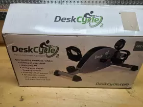 Dsk-spo-deskcycle-2 Deskcycle 2 Under Desk Bike Pedal Exerciser With Adjustable Leg Grey - Open Box