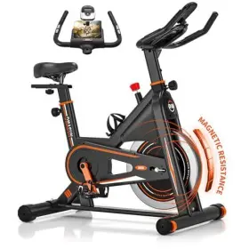 Dmasun 737970276936 Exercise Bike Silent Magnetic Resistance Stationary For Home With 330 L