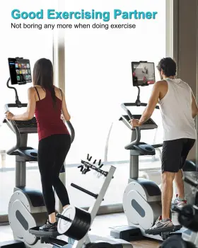 Dosvsi 445005379325 Gooseneck Indoor Cycling Tablet Mount Spin Bike Holder For Stationary Tr #2
