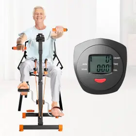 X23n00c012 Dskeuzeew Pedal Exerciser Bike Hand Arm Leg And Knee Peddler
