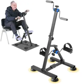 Easyvibe 735181581771 Arm And Leg Exercise Bike For Seniors - Folding Pedal Exerciser Elderly