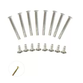 Echelon 711181495447 8 Pack Folding Hand Fan Axle Rivet Nail And Nut Repair Kit 30mm/1.18inch Handhel