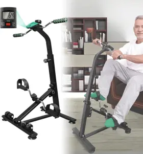 Evepes 608572168274 Upgraded Pedal Exerciser For Seniors Elderly Exercise Equipment Hand Arm