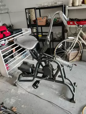 2875 Exercycle Executive Model Chrome Exercycle- Mid-century Vintage 2-speed Bike Read