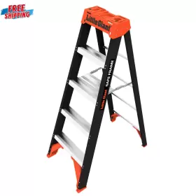 117041111100099 Exerpeutic Little Giant 5 Ft. Safe Frame Step Ladder