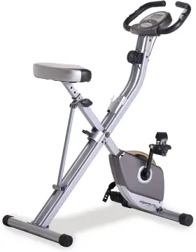 Exerpeutic 850054379276 Folding Magnetic Upright Exercise Bike Pulse Adjustable To Fit Lcd Display