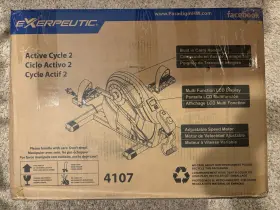 Exerpeutic H18pncdjr24sa3514s Active Cycle 2 Below Desk Bike