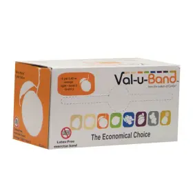 10-6112 Fabrication Enterprises 714905040848 Val-u-band Latex Free Exercise Band Orange