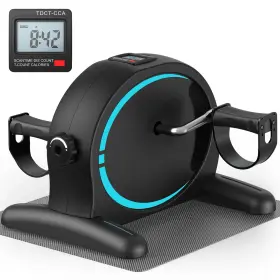 Feierdun 740207057666 Mini Exercise Bike Under Desk Pedal Exerciser For Arm/leg Adj