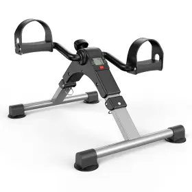 Feierdun 740207702115 Mini Exercise Bike Under Desk Pedal Exerciser Portable Foot Cycle Arm &